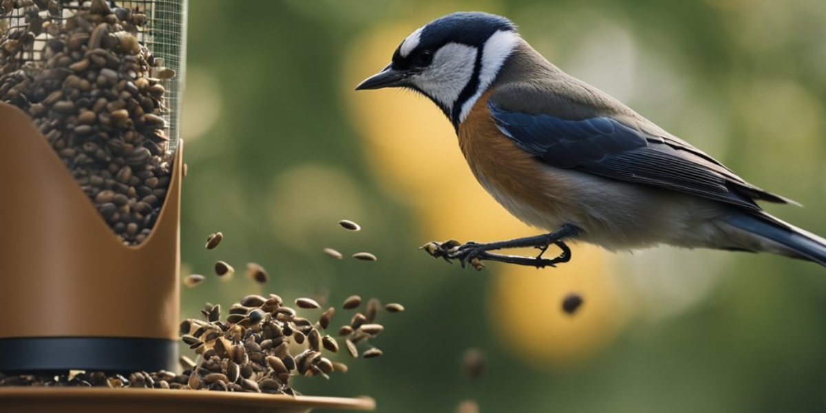 how to Stop Bird From Wasting Food