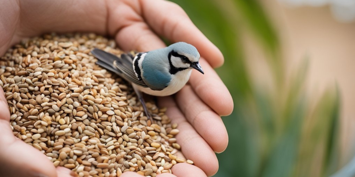 how to attract birds to your hand